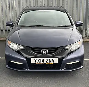 Used 2014 Honda Civic S Blue - Interior and Exterior details 3