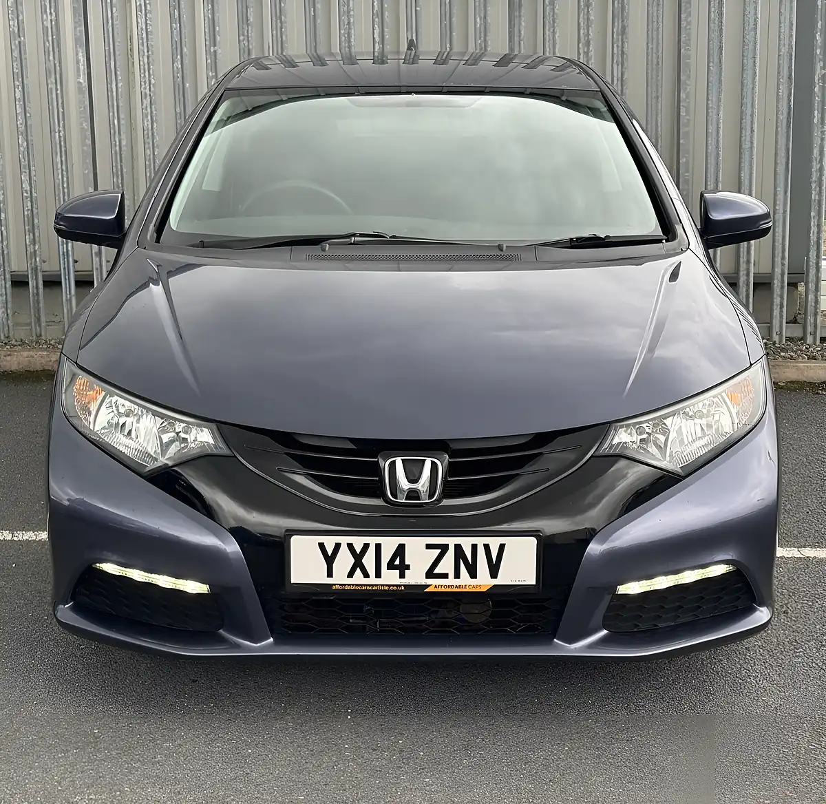Used 2014 Honda Civic S Blue - Interior and Exterior details 3