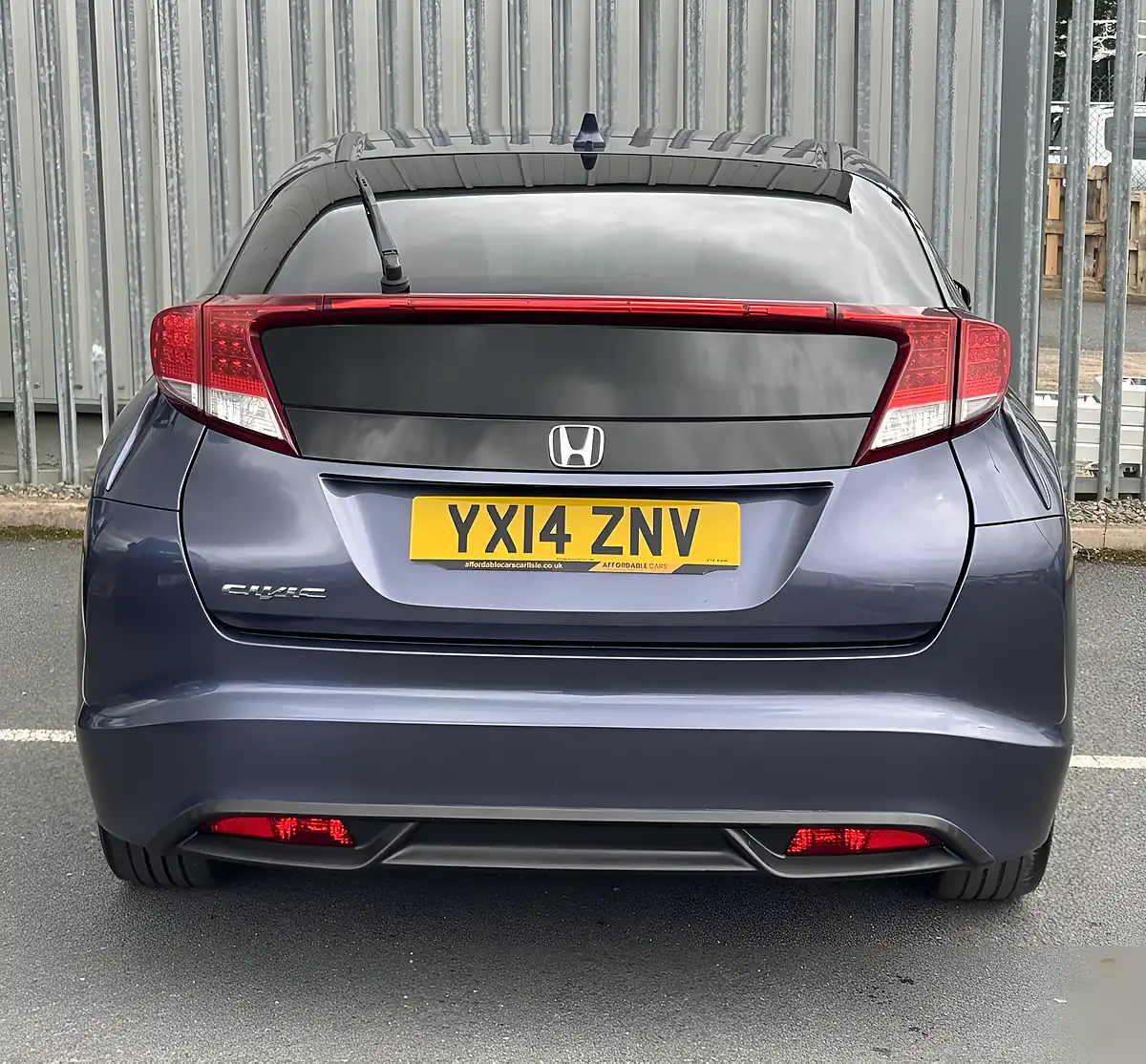 Used 2014 Honda Civic S Blue - Interior and Exterior details 6