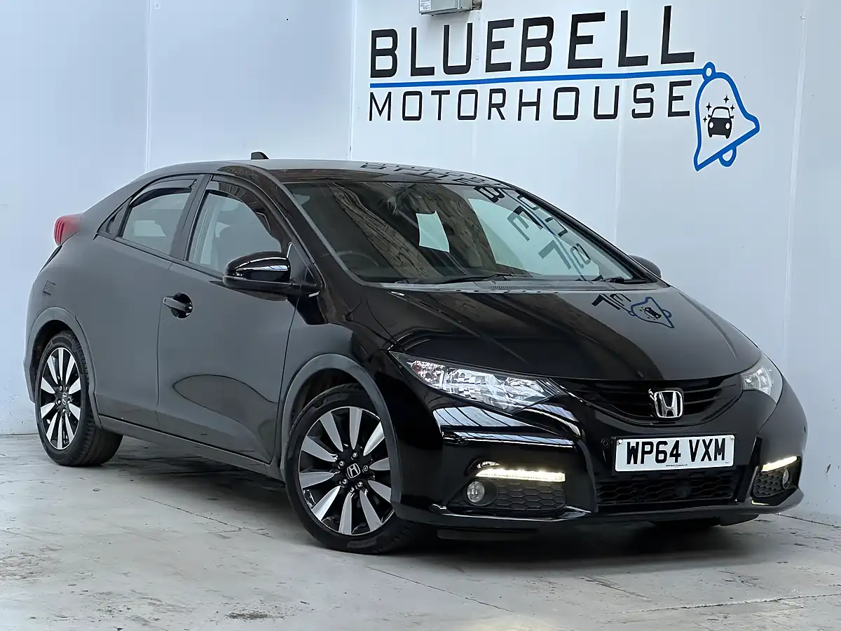 Used 2014 Honda Civic Se Plus Black - Front View
