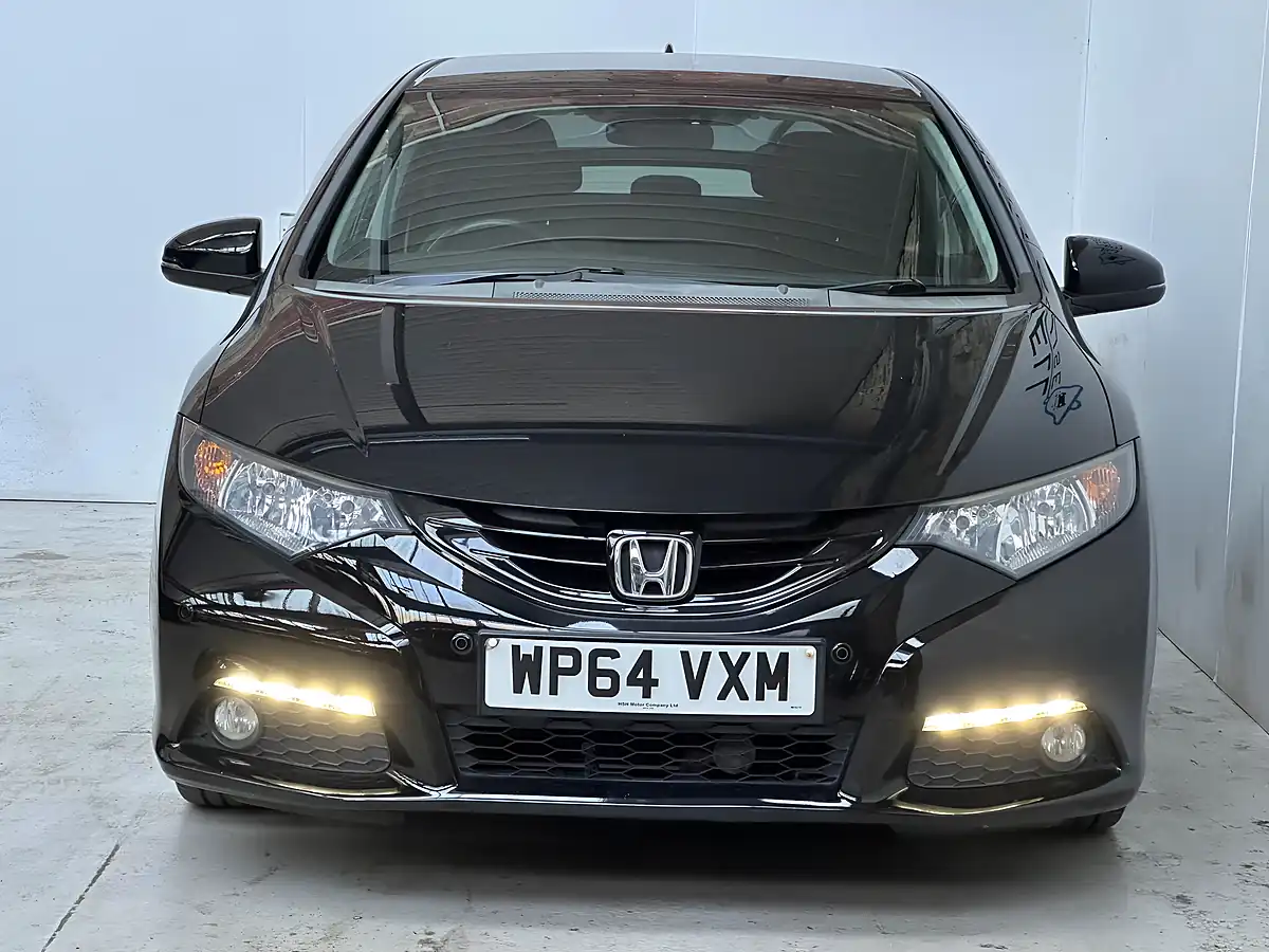 Used 2014 Honda Civic Se Plus Black - Interior and Exterior details 2