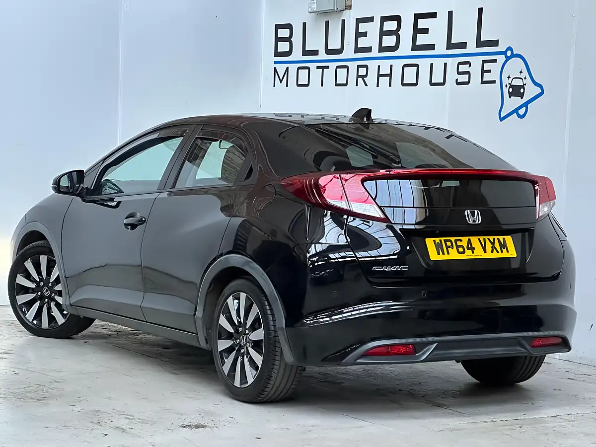Used 2014 Honda Civic Se Plus Black - Interior and Exterior details 4