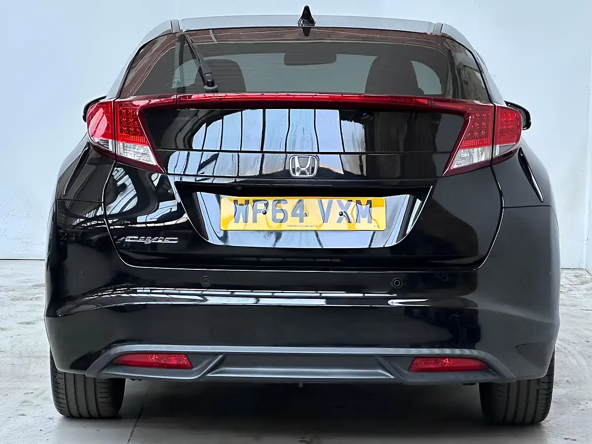 Used 2014 Honda Civic Se Plus Black - Interior and Exterior details 5