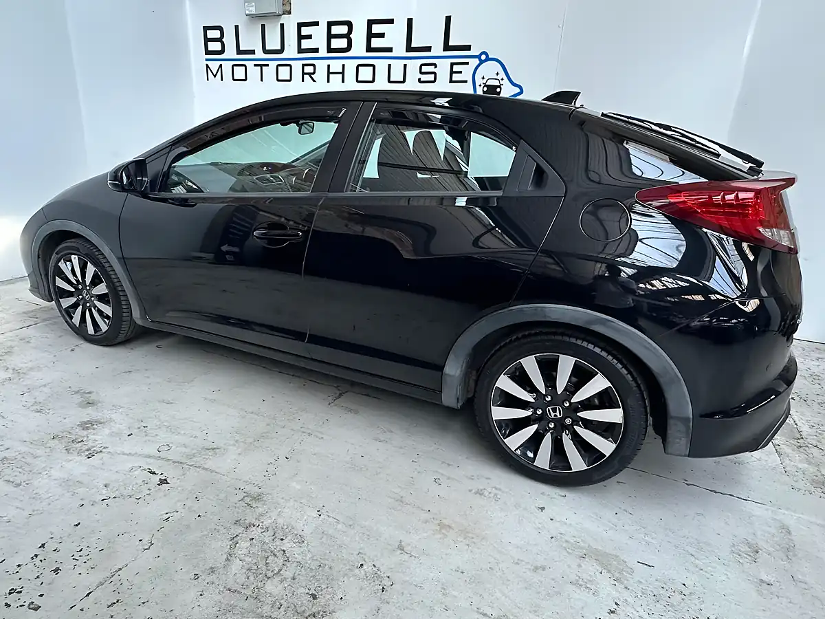 Used 2014 Honda Civic Se Plus Black - Interior and Exterior details 7