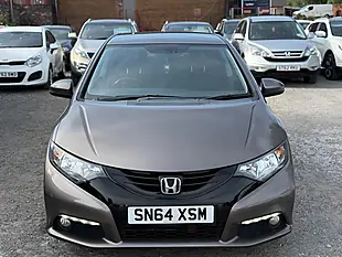 Used 2014 Honda Civic Se Plus Brown - Interior and Exterior details 2