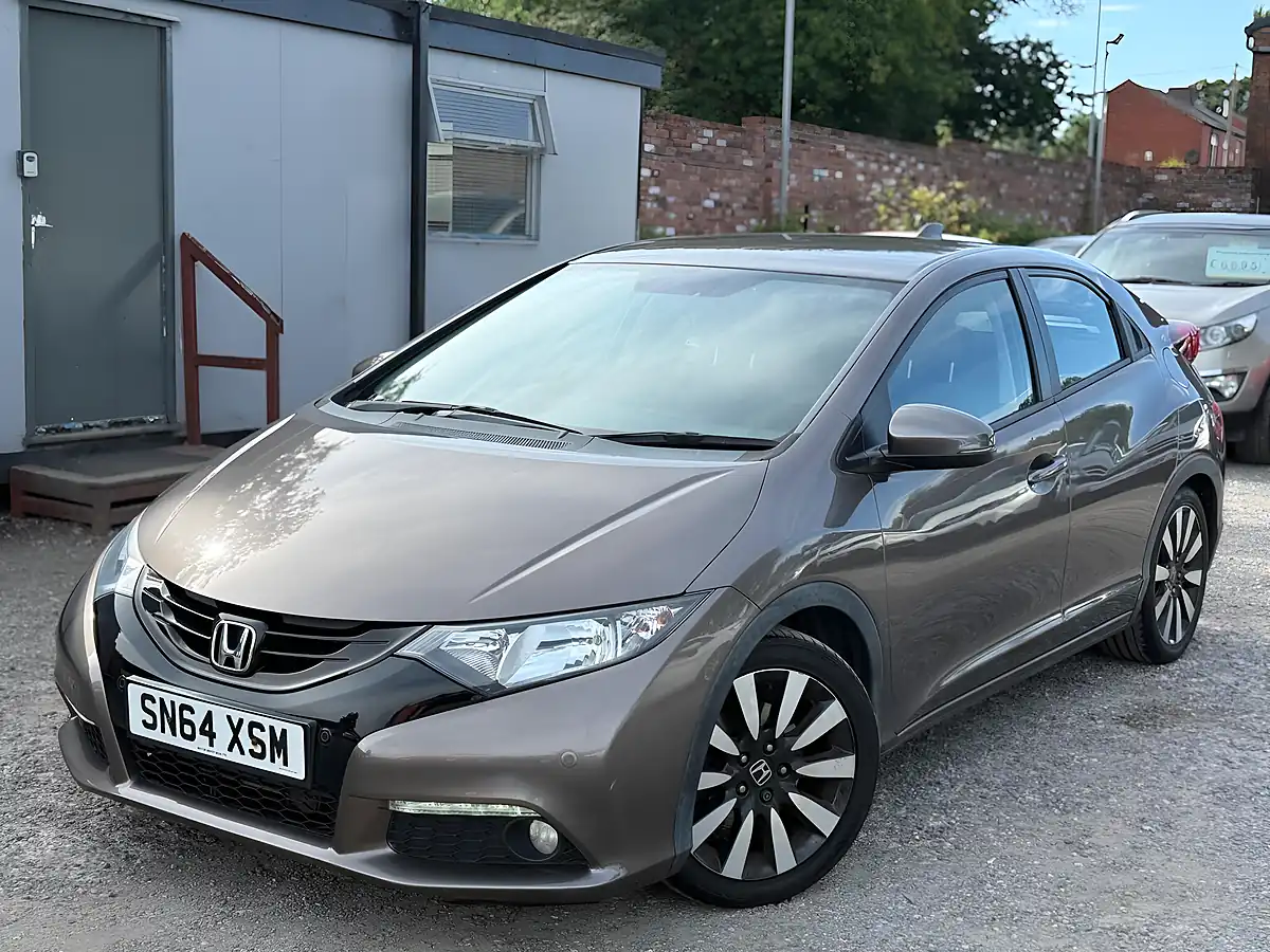 Used 2014 Honda Civic Se Plus Brown - Interior and Exterior details 3