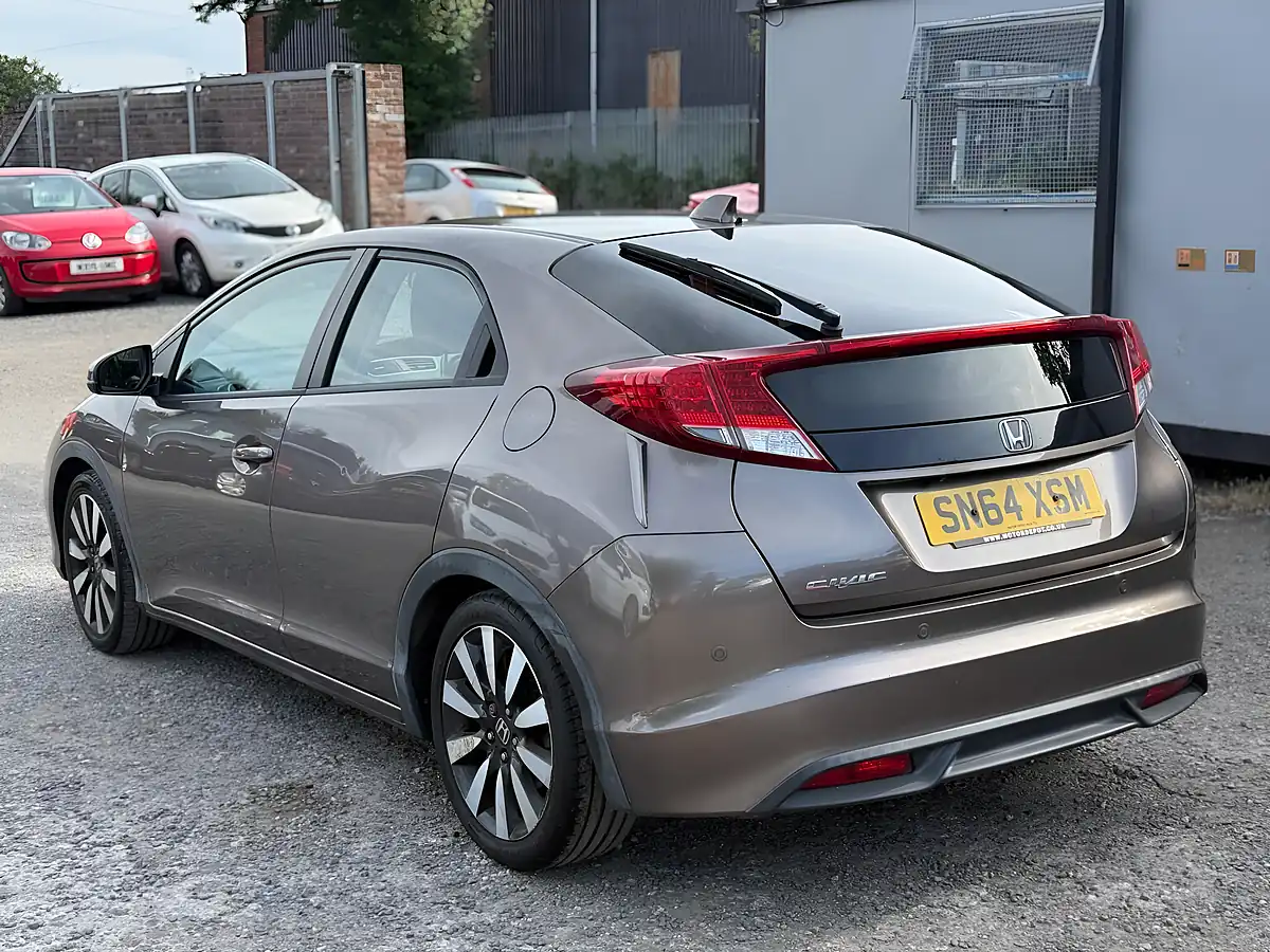 Used 2014 Honda Civic Se Plus Brown - Interior and Exterior details 5