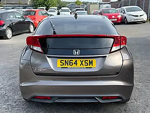 Used 2014 Honda Civic Se Plus Brown - Interior and Exterior details 6