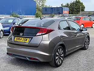 Used 2014 Honda Civic Se Plus Brown - Interior and Exterior details 8