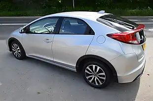 Used 2014 Honda Civic Se Plus Silver - Interior and Exterior details 10