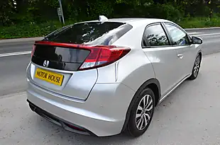 Used 2014 Honda Civic Se Plus Silver - Interior and Exterior details 4