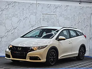 Used 2014 Honda Civic Se Plus White - Interior and Exterior details 4
