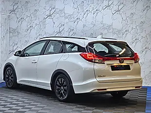 Used 2014 Honda Civic Se Plus White - Interior and Exterior details 7