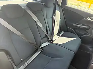 Used 2014 Honda Civic Se+ Red - Interior and Exterior details 12