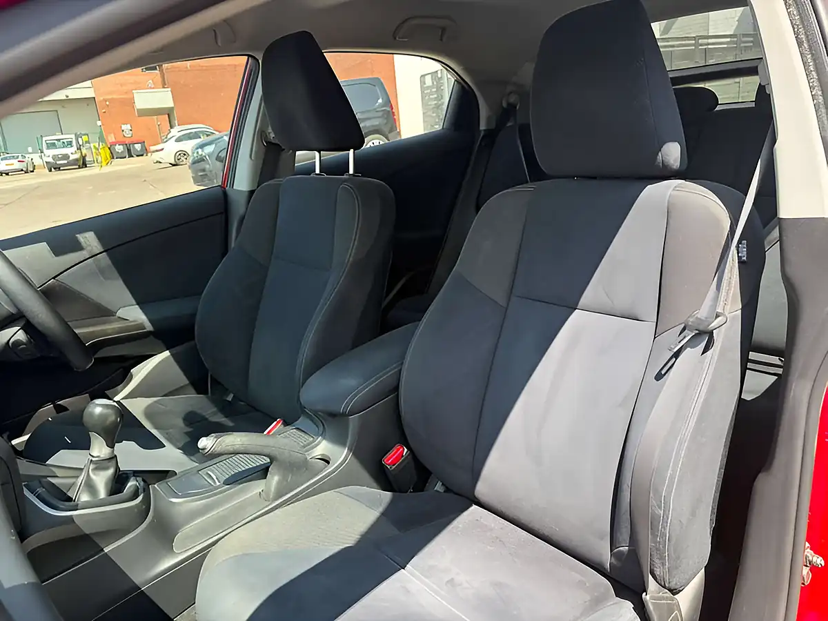 Used 2014 Honda Civic Se+ Red - Interior and Exterior details 14