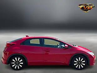 Used 2014 Honda Civic Se+ Red - Interior and Exterior details 2