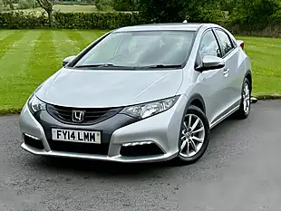 Used 2014 Honda Civic Se Silver - Interior and Exterior details 2