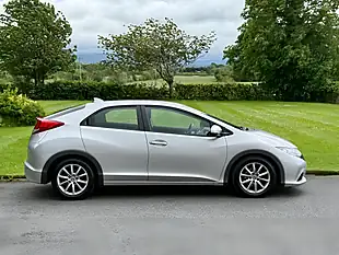 Used 2014 Honda Civic Se Silver - Interior and Exterior details 4
