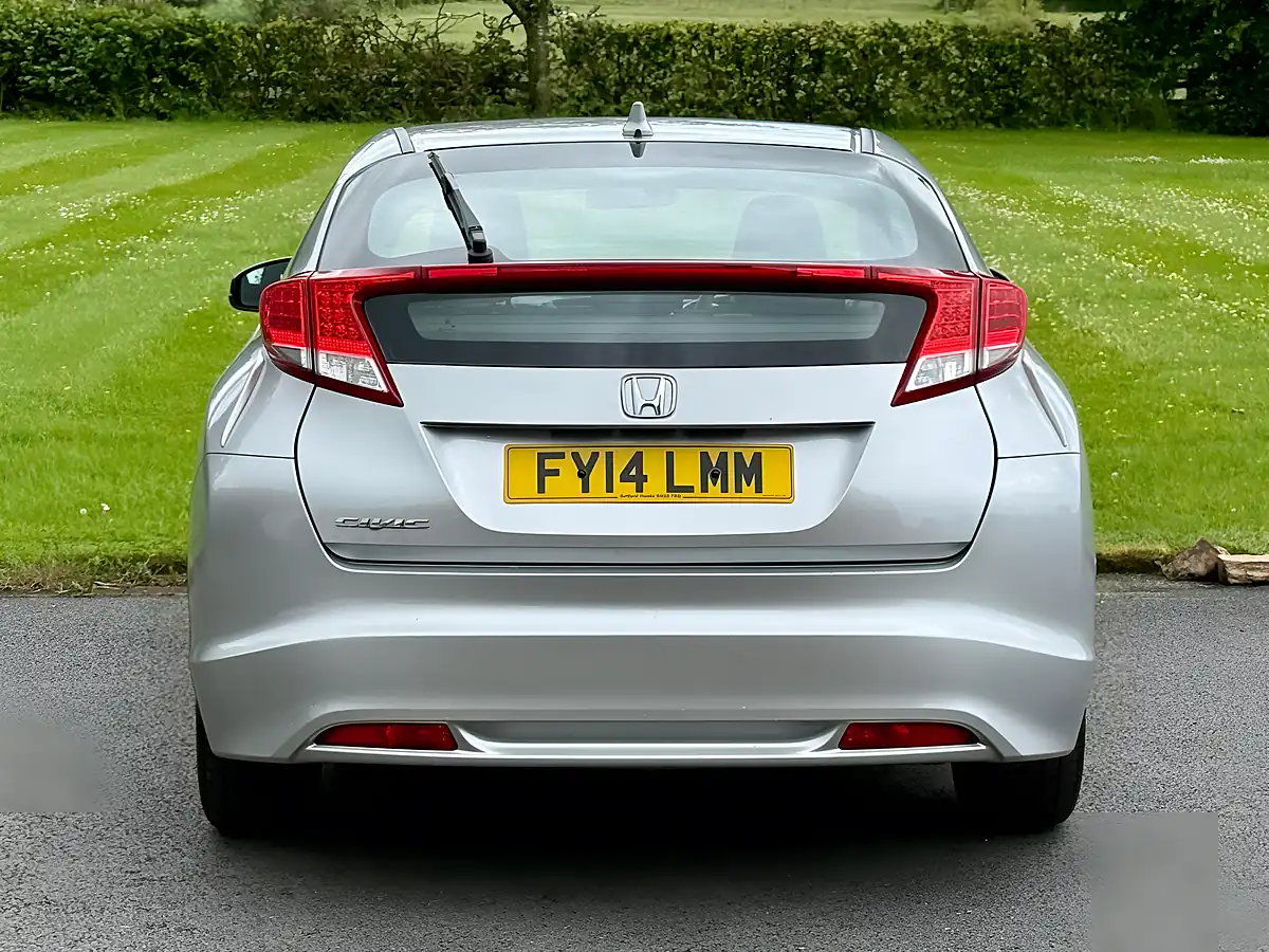 Used 2014 Honda Civic Se Silver - Interior and Exterior details 6