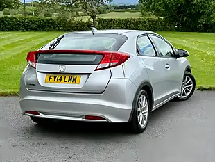 Used 2014 Honda Civic Se Silver - Interior and Exterior details 7