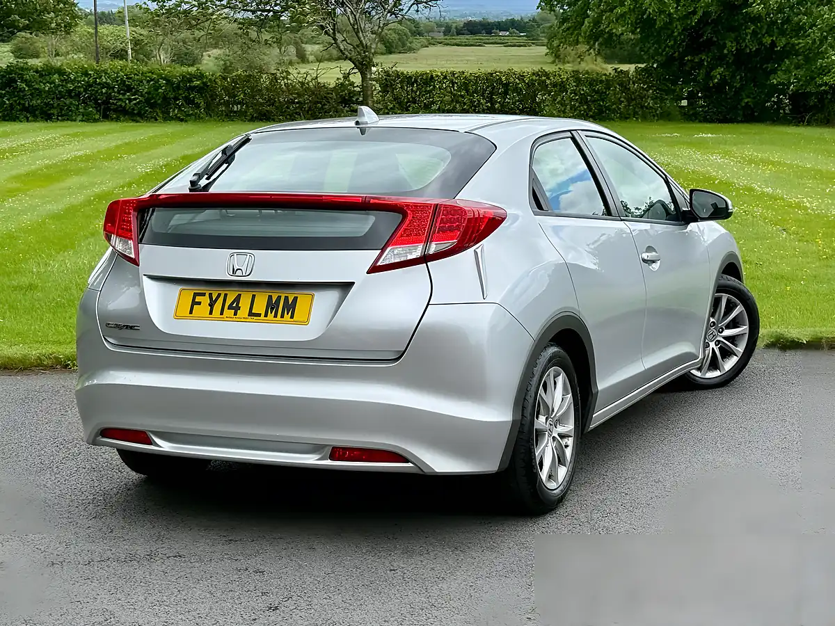 Used 2014 Honda Civic Se Silver - Interior and Exterior details 7