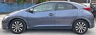 Used 2014 Honda Civic Sr Blue - Interior and Exterior details 5