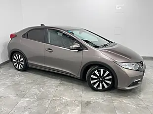 Used 2014 Honda Civic Sr Brown - Interior and Exterior details 2