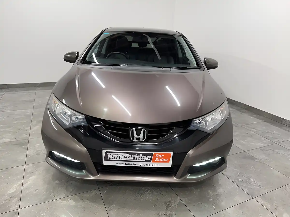 Used 2014 Honda Civic Sr Brown - Interior and Exterior details 3
