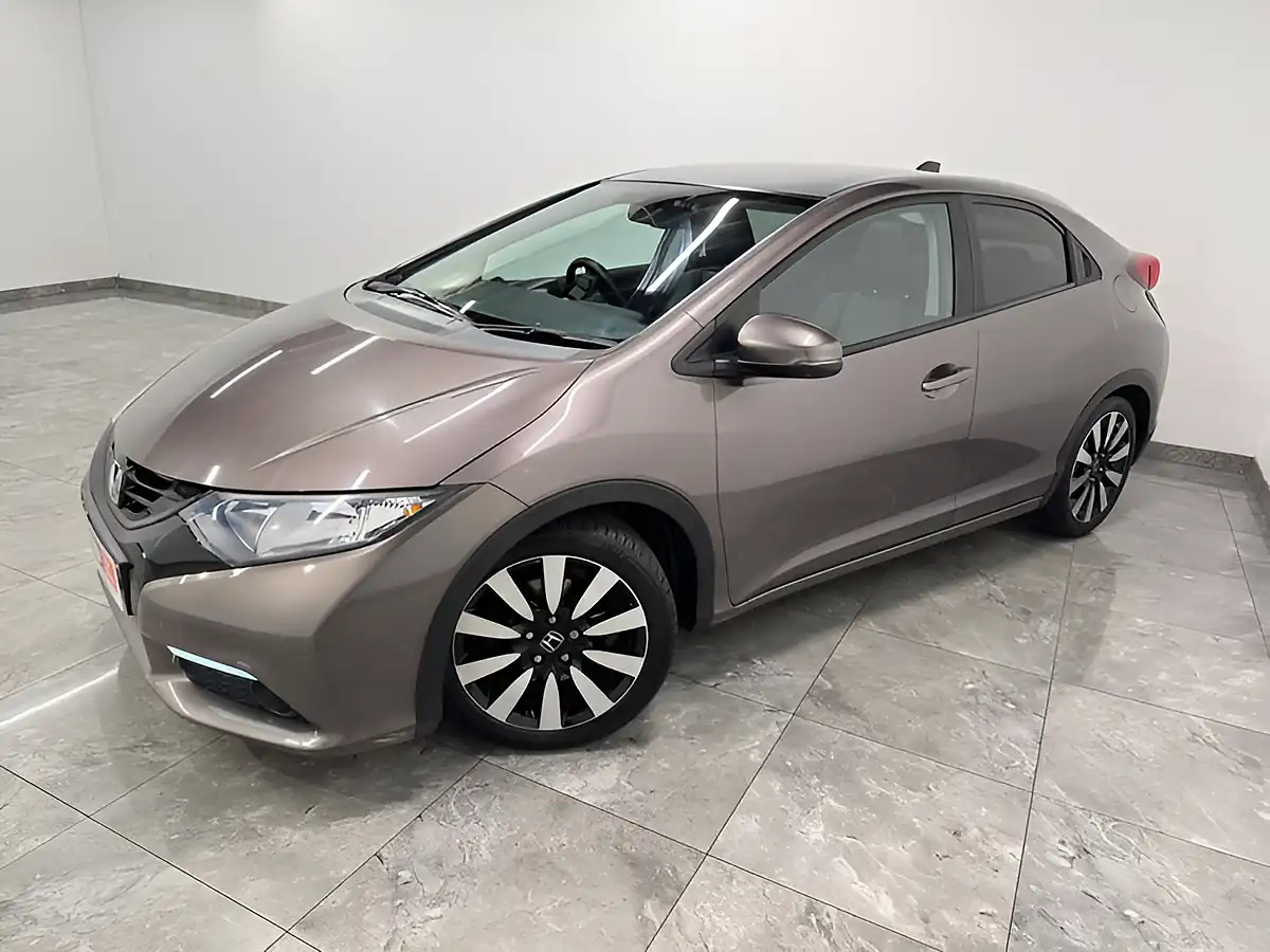 Used 2014 Honda Civic Sr Brown - Interior and Exterior details 4