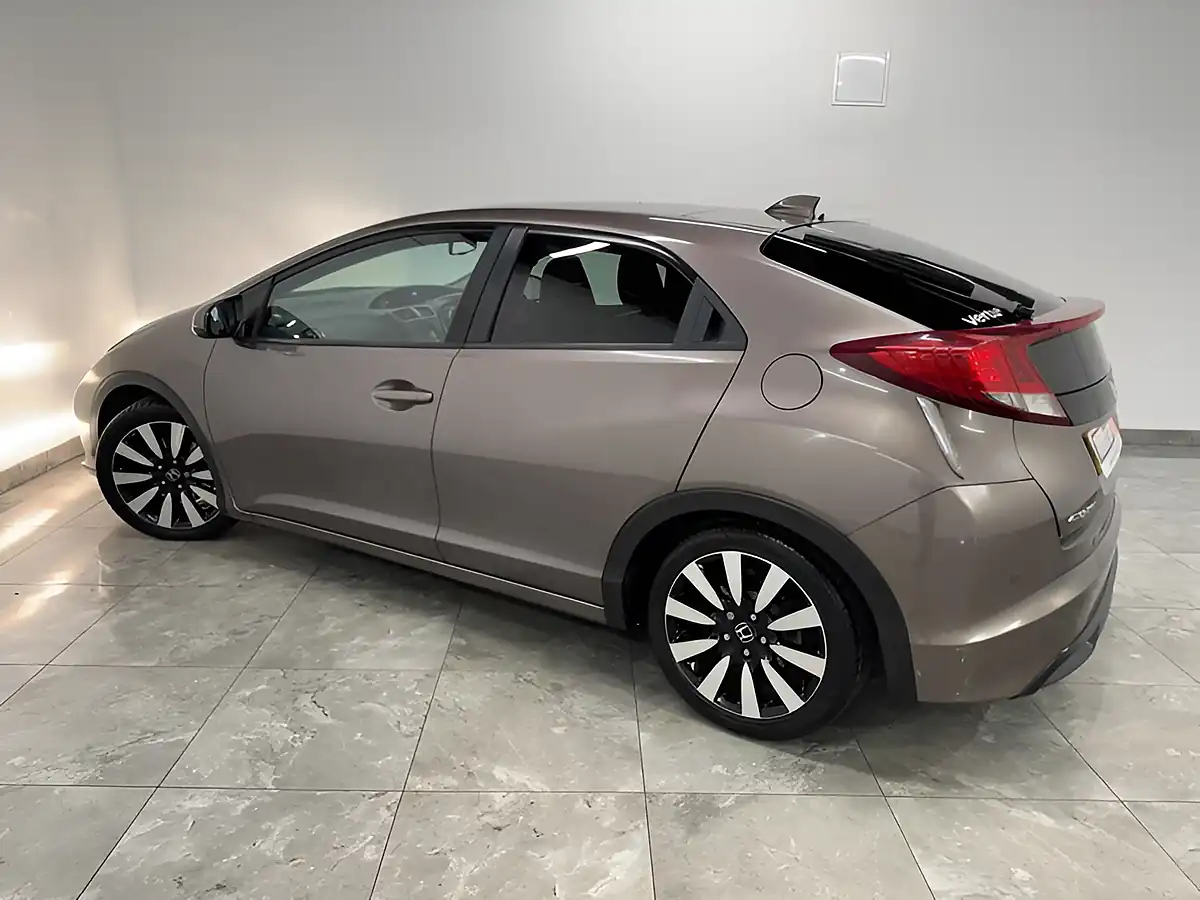 Used 2014 Honda Civic Sr Brown - Interior and Exterior details 6
