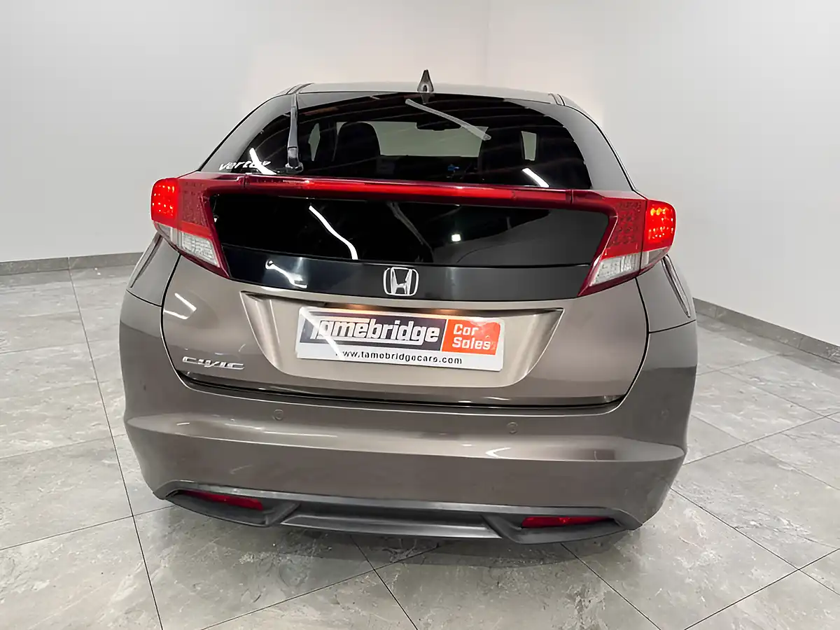 Used 2014 Honda Civic Sr Brown - Interior and Exterior details 7