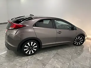 Used 2014 Honda Civic Sr Brown - Interior and Exterior details 8