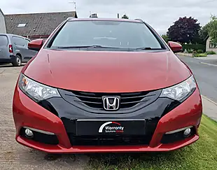 Used 2014 Honda Civic Sr Red - Interior and Exterior details 3