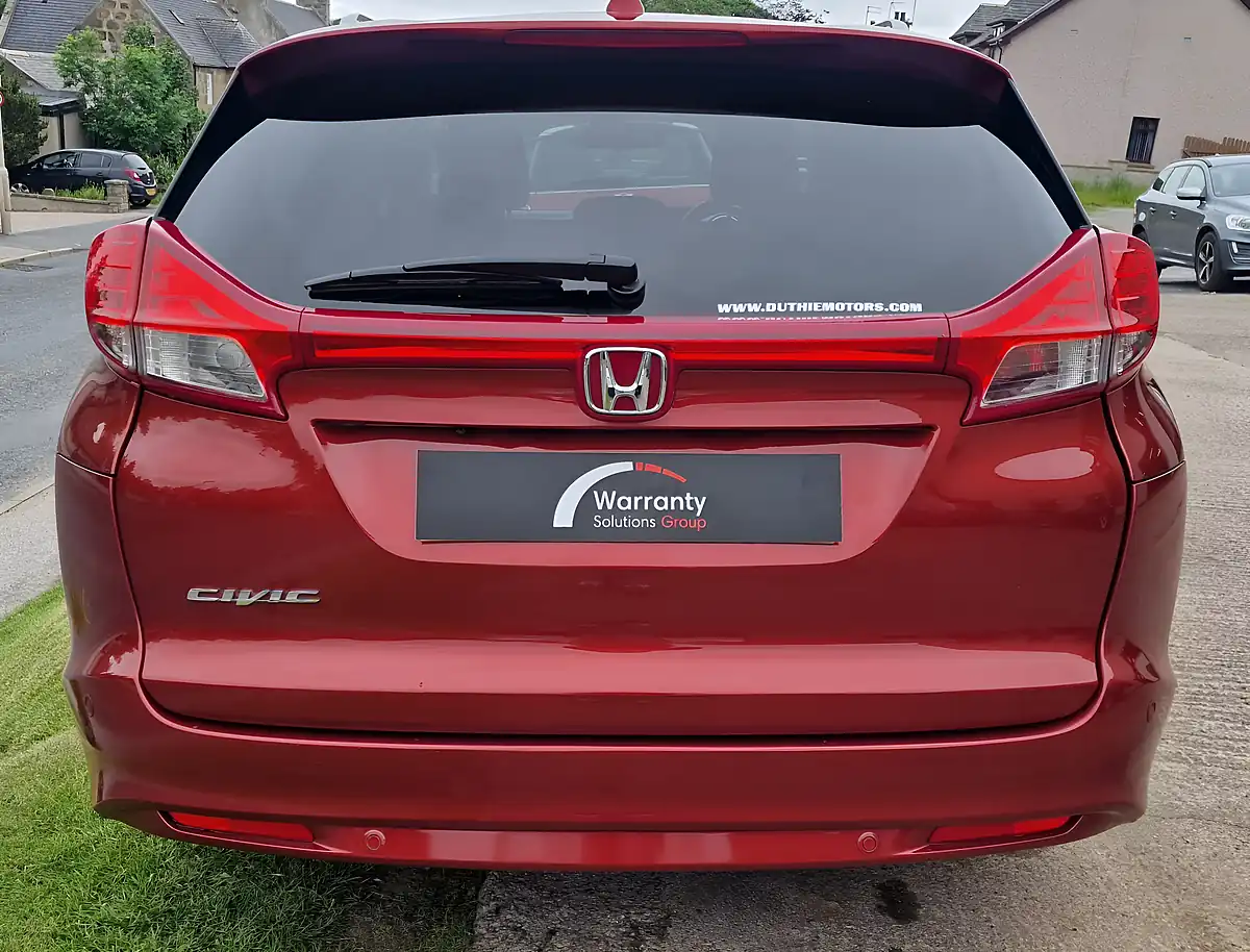 Used 2014 Honda Civic Sr Red - Interior and Exterior details 4