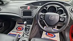 Used 2014 Honda Civic Sr Red - Interior and Exterior details 6