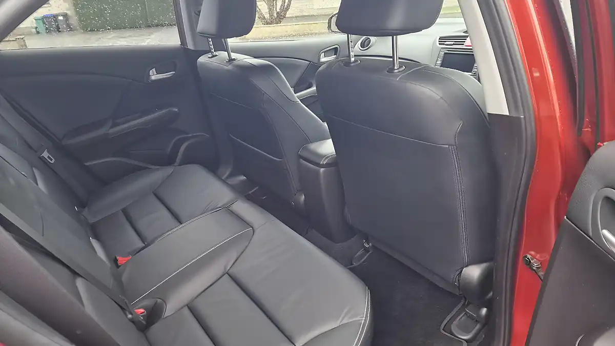 Used 2014 Honda Civic Sr Red - Interior and Exterior details 8