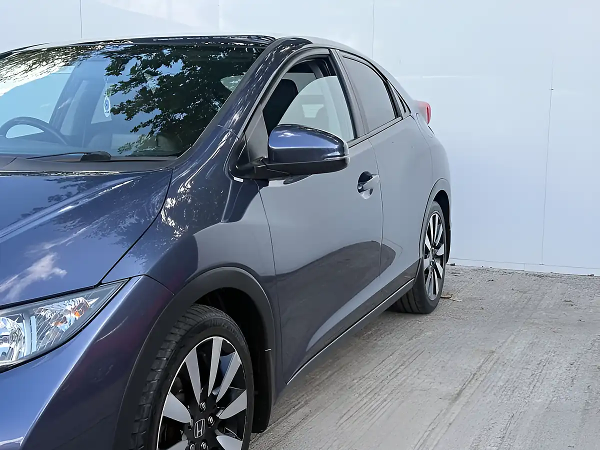 Used 2014 Honda Civic Sr Twilight Blue - Interior and Exterior details 12