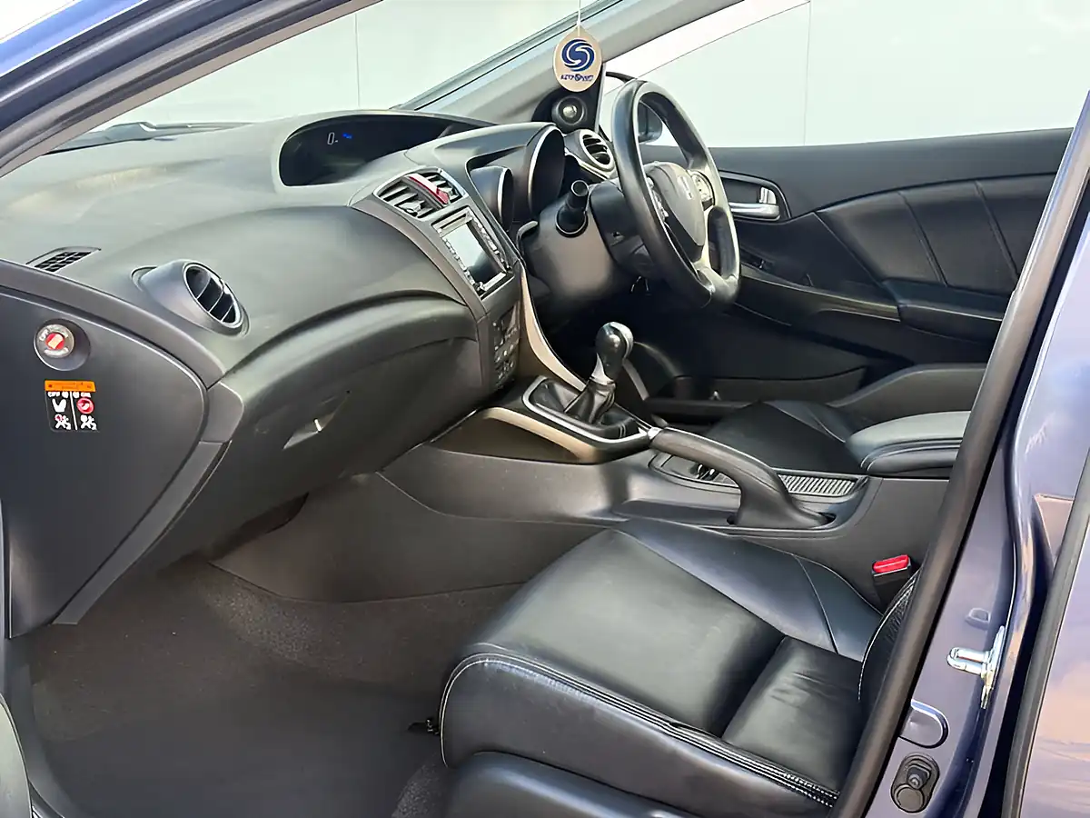 Used 2014 Honda Civic Sr Twilight Blue - Interior and Exterior details 15