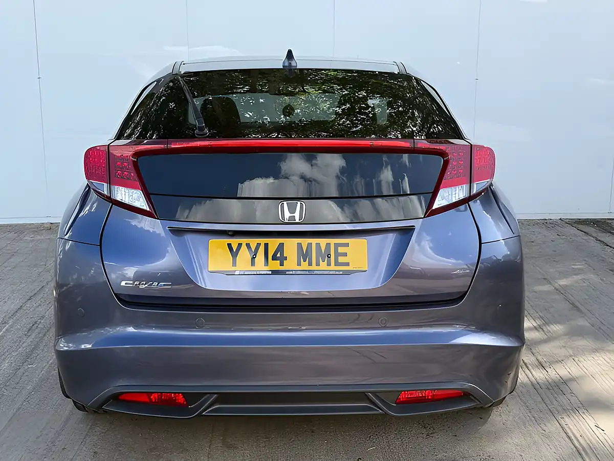 Used 2014 Honda Civic Sr Twilight Blue - Interior and Exterior details 19