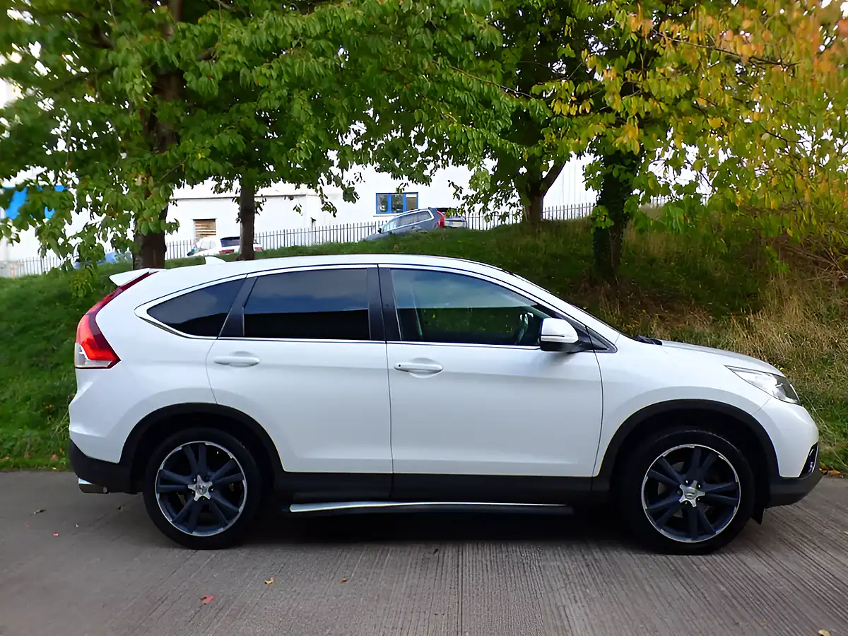 Used 2014 Honda Cr-V Black Edition White - Interior and Exterior details 12