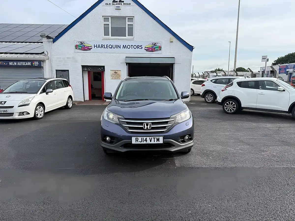 Used 2014 Honda Cr-V Ex Blue - Interior and Exterior details 2