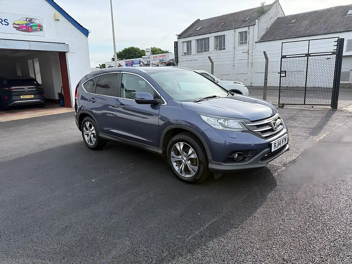 Used 2014 Honda Cr-V Ex Blue - Interior and Exterior details 3