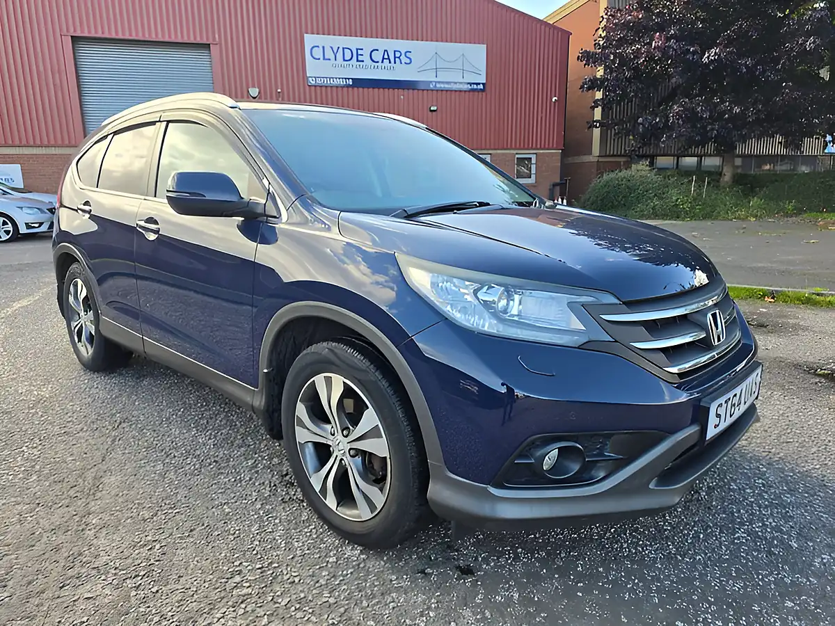 Used 2014 Honda Cr-V Ex Blue - Front View