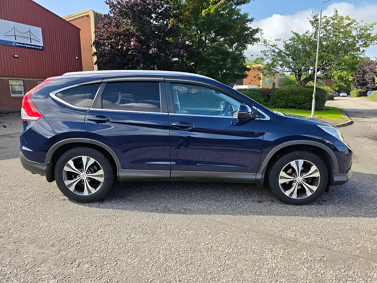 Used 2014 Honda Cr-V Ex Blue - Interior and Exterior details 4
