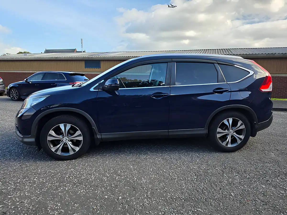 Used 2014 Honda Cr-V Ex Blue - Interior and Exterior details 5
