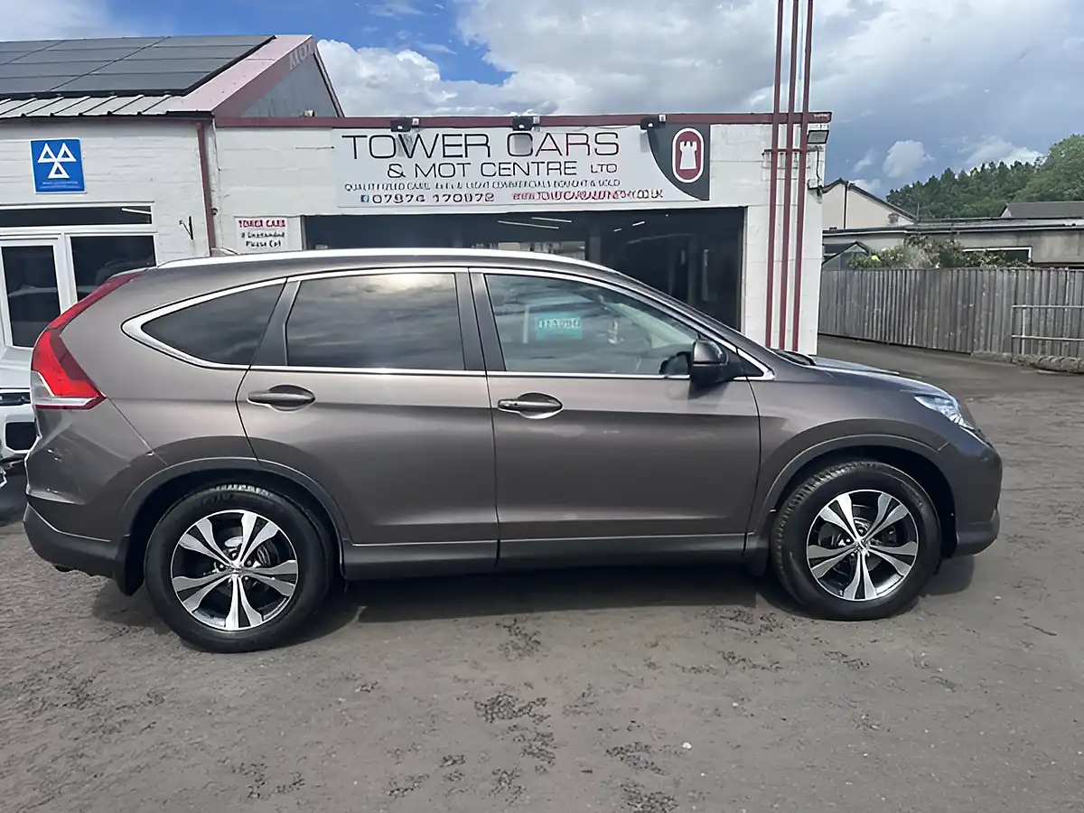 Used 2014 Honda Cr-V Ex Brown - Interior and Exterior details 2