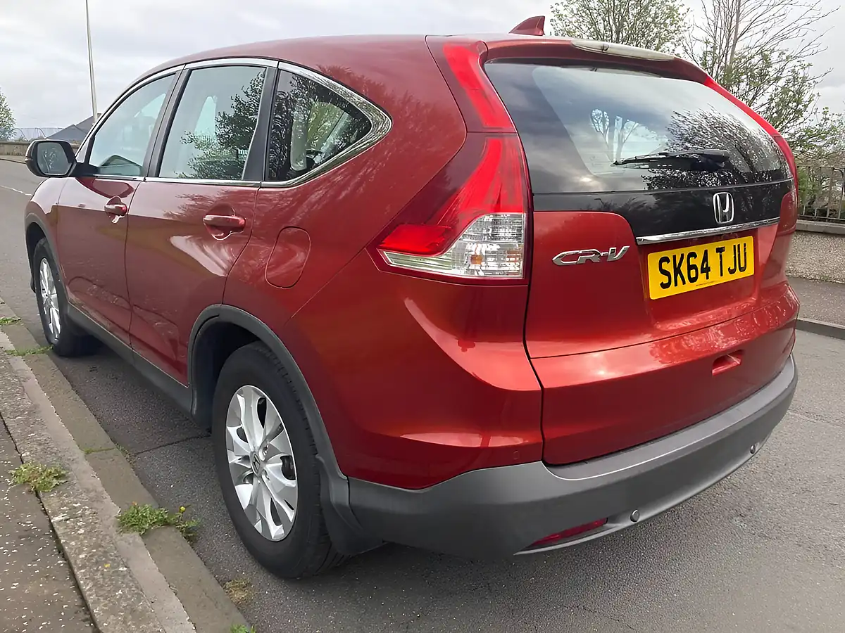 Used 2014 Honda Cr-V Se Red - Interior and Exterior details 5