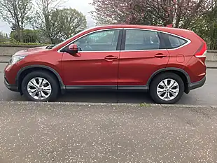 Used 2014 Honda Cr-V Se Red - Interior and Exterior details 6