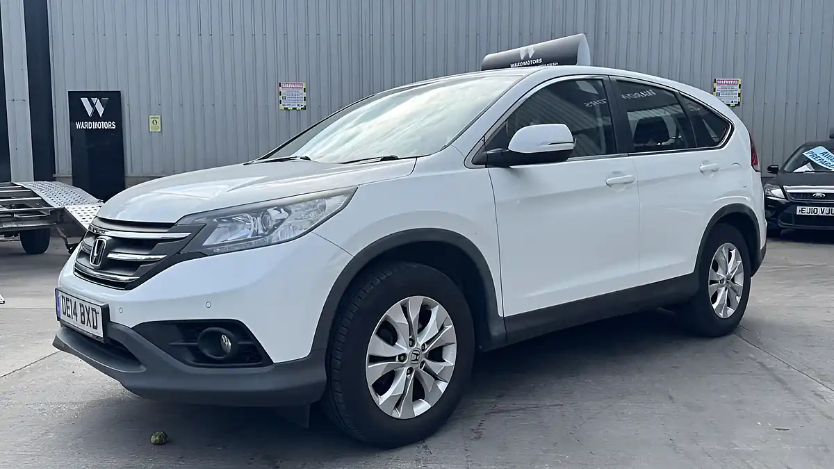 Used 2014 Honda Cr-V Se-T White - Front View