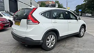 Used 2014 Honda Cr-V Se-T White - Interior and Exterior details 4